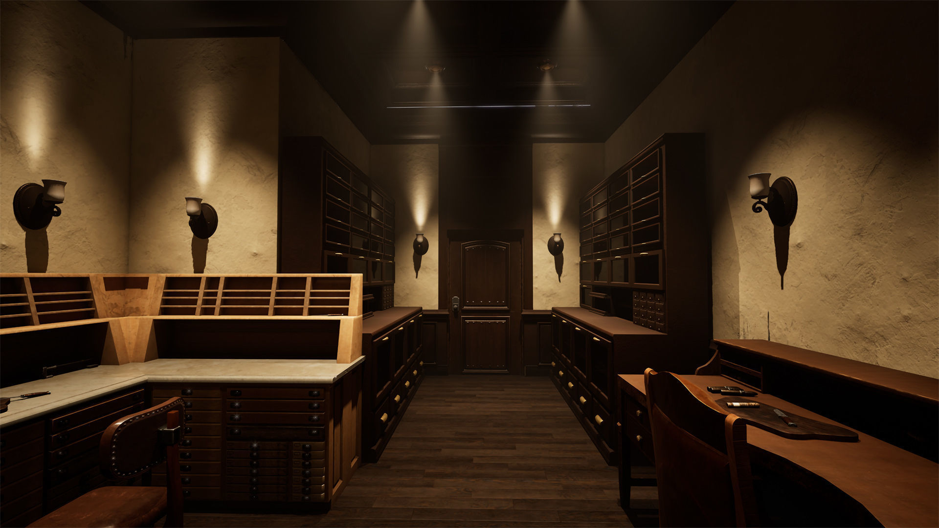 Cigar Store Pub Environment - Asset Pack 3D Model Collection_17