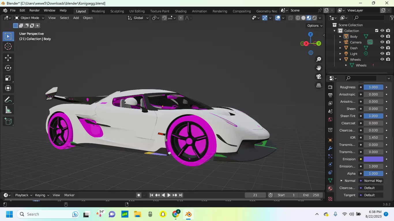 konigsegg Free 3D model