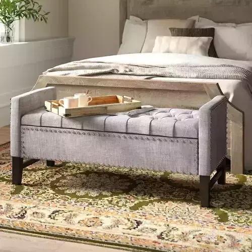 Auberge Upholstered Storage Bench