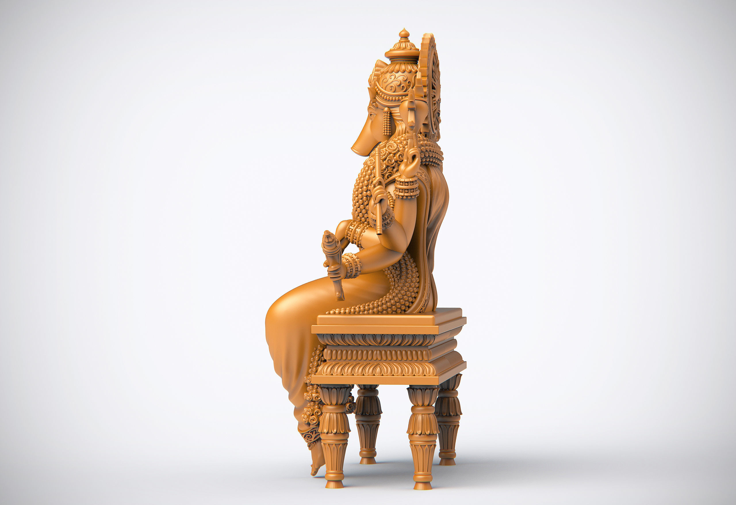 Varaahiamman 3D print model_4