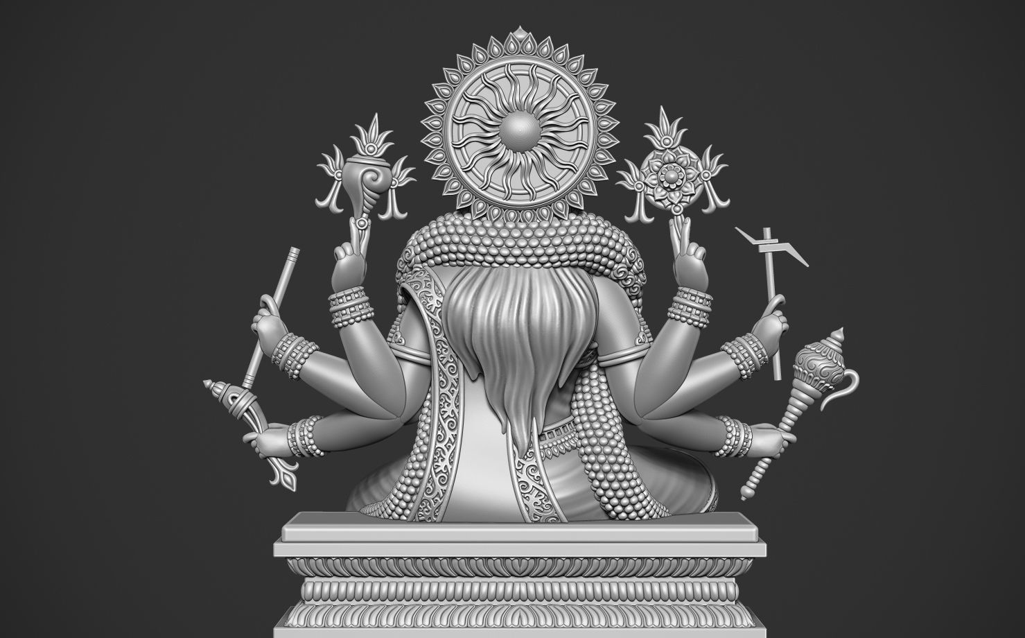 Varaahiamman 3D print model_17