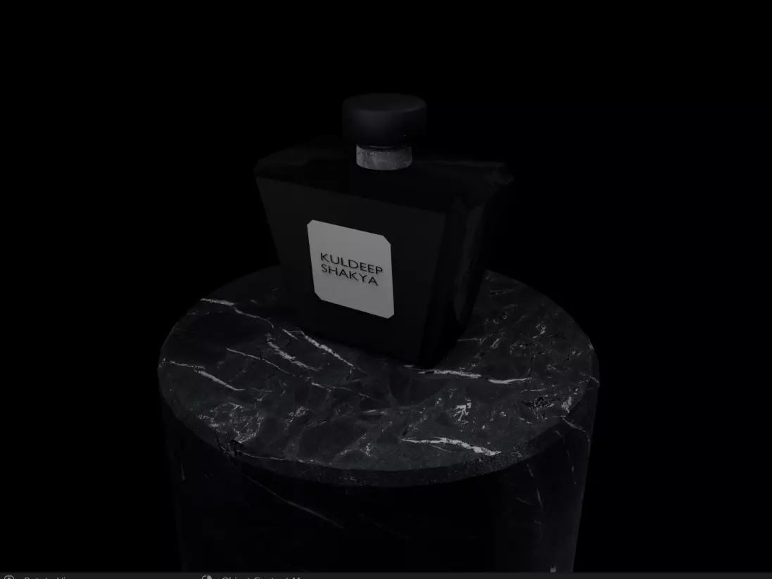 PERFUME BOTTLE 3D model_0