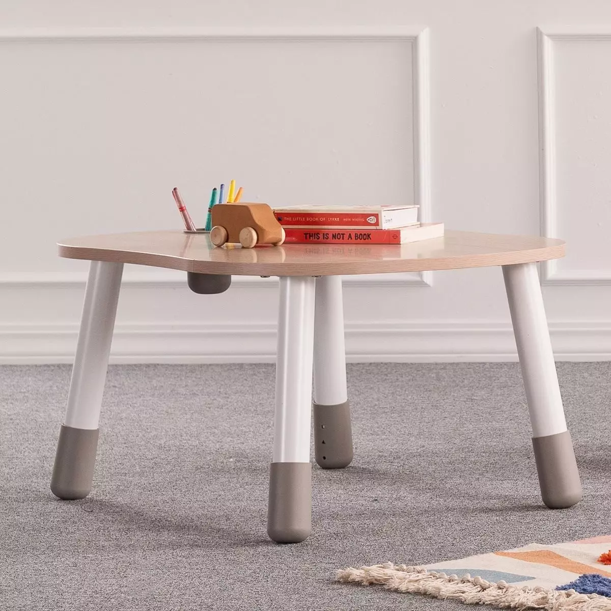 children desk DIY 3D model_0