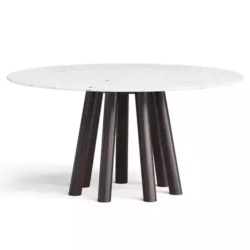 Contemporary Round Dining Table