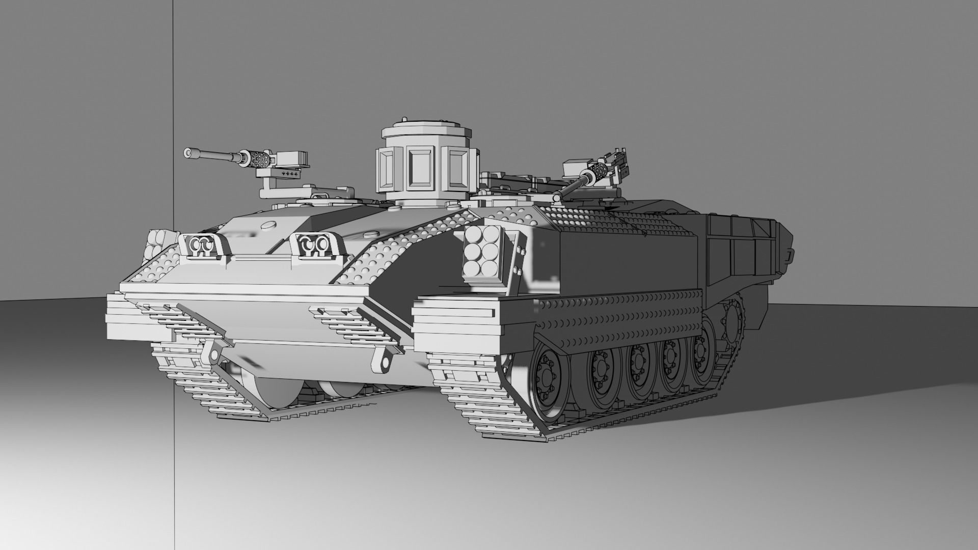 IDF Achzarit 3D print model_5