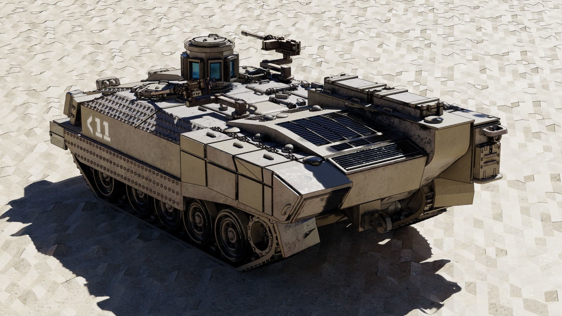 IDF Achzarit 3D print model_1