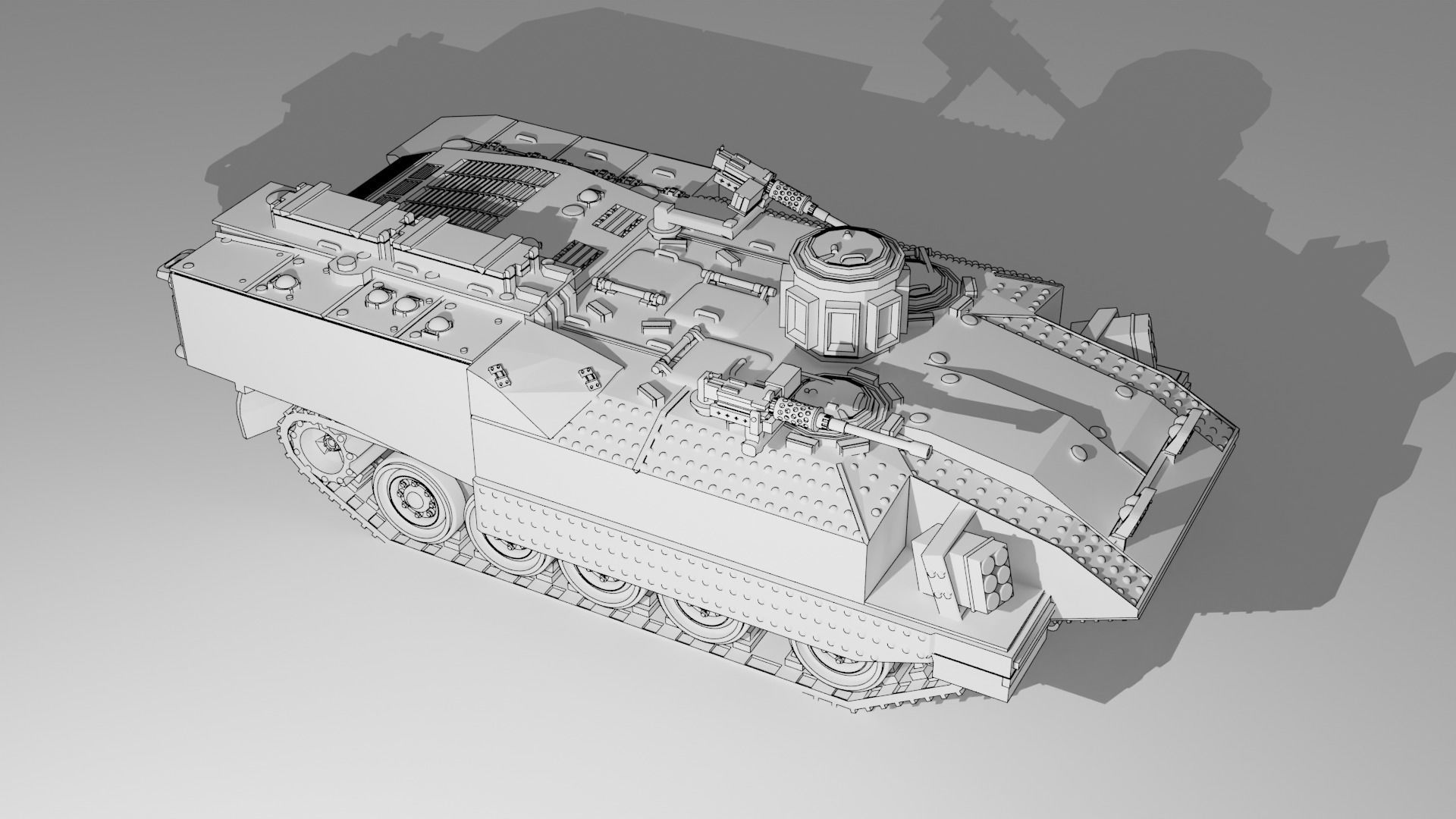 IDF Achzarit 3D print model_3