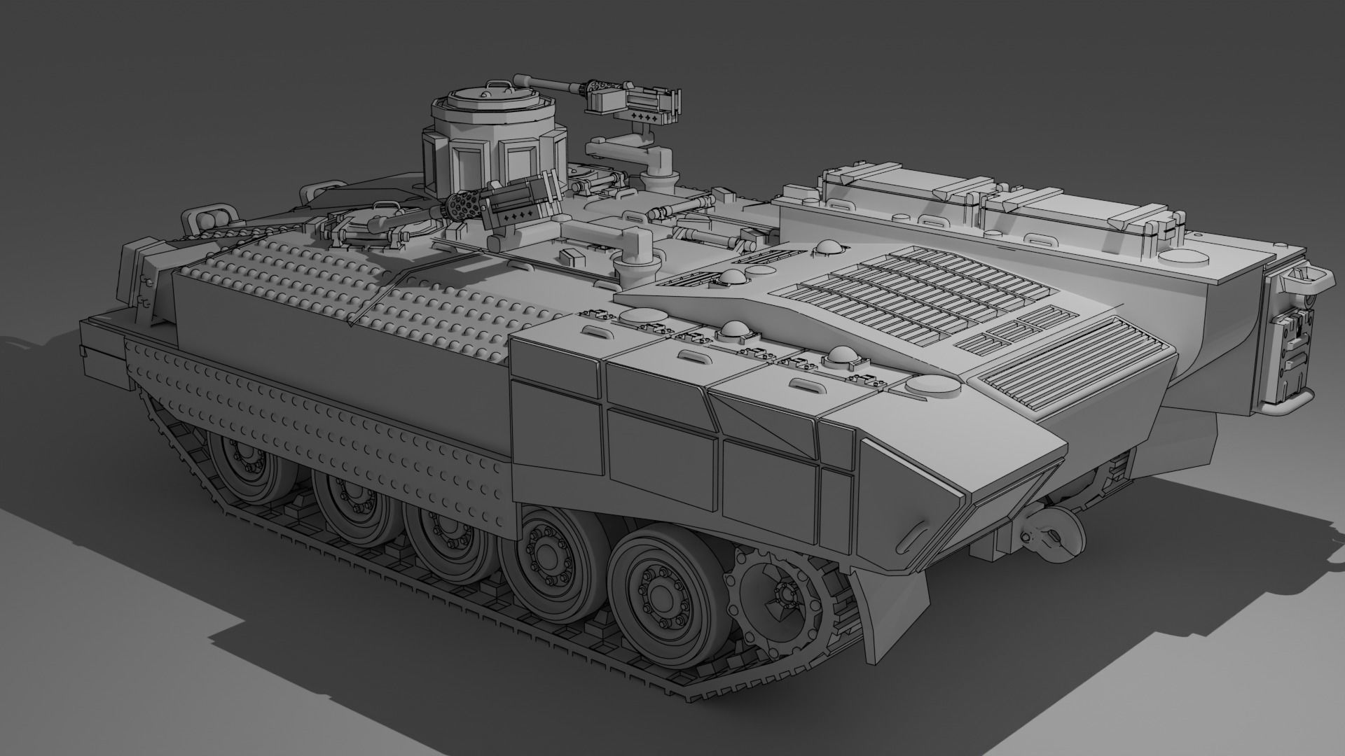 IDF Achzarit 3D print model_6