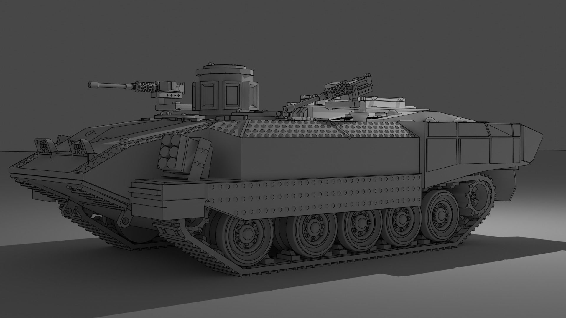 IDF Achzarit 3D print model_4