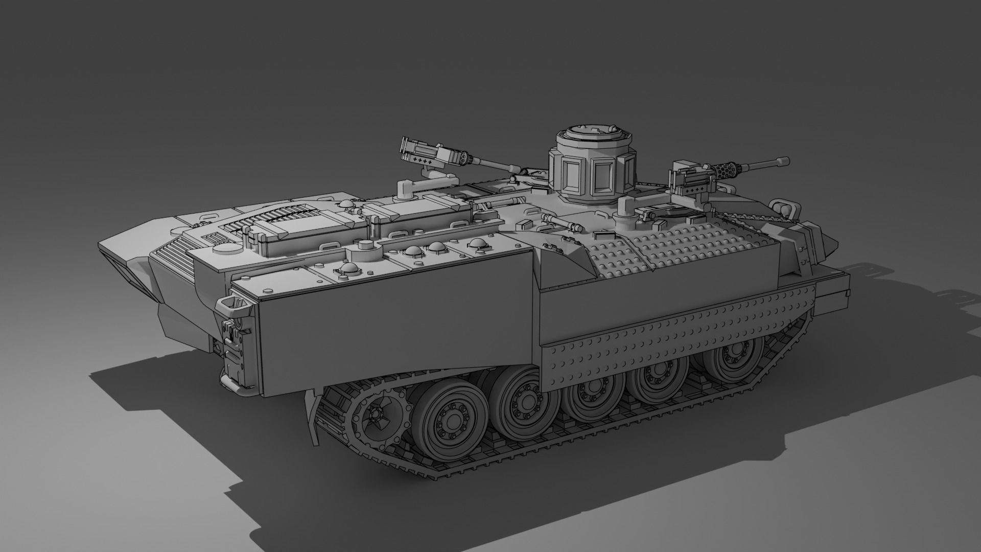 IDF Achzarit 3D print model_7
