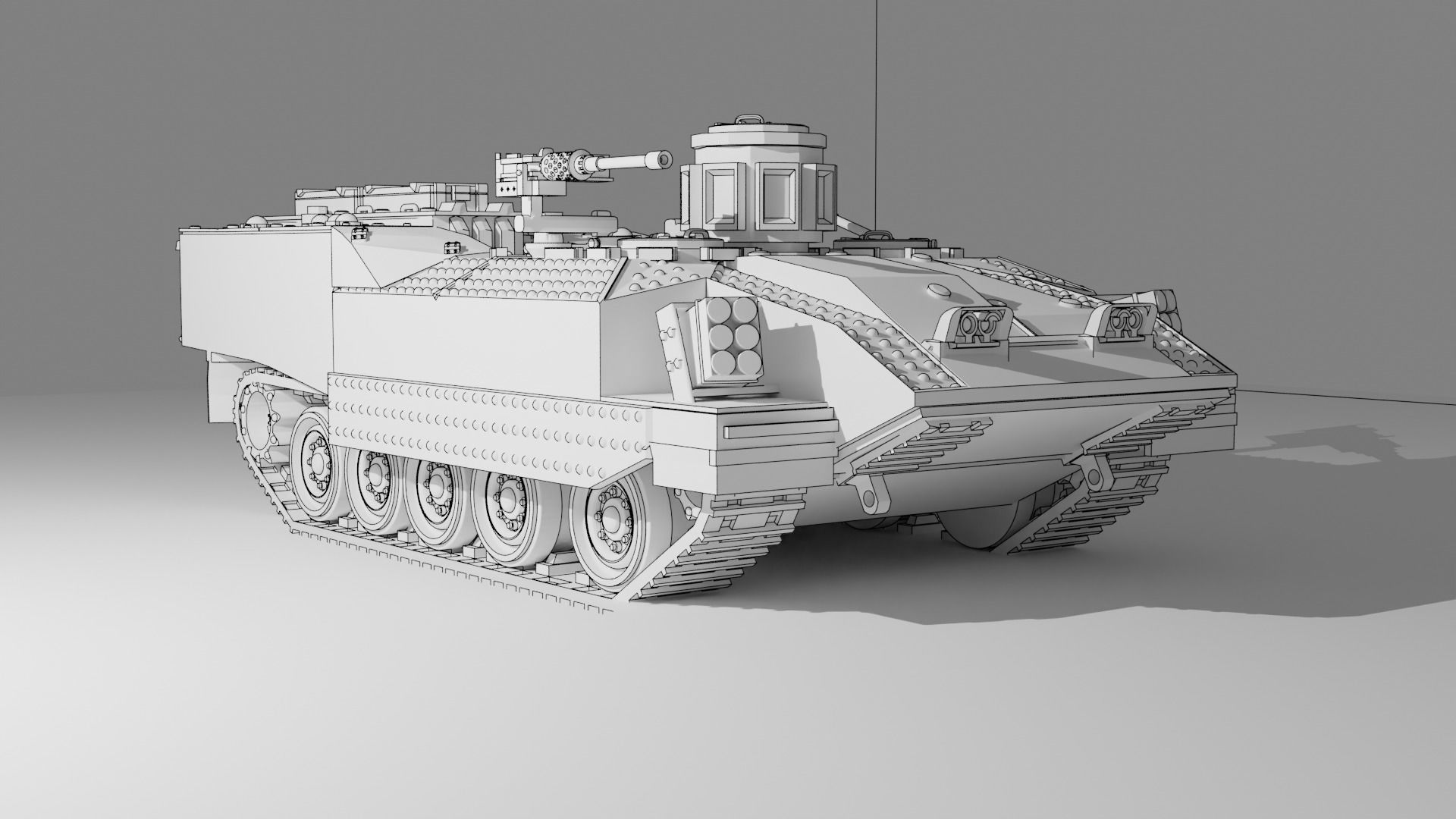 IDF Achzarit 3D print model_2