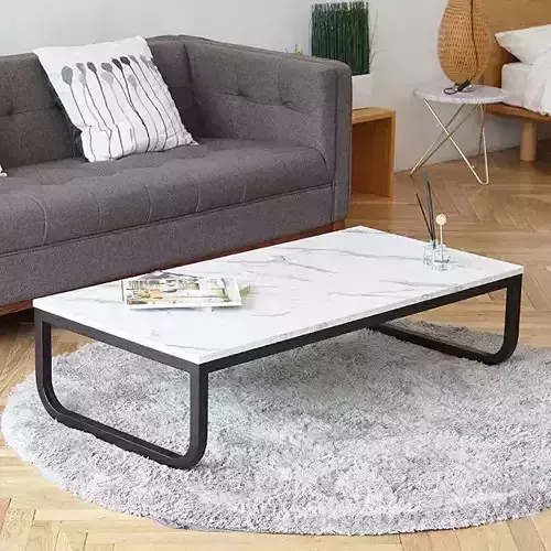 Marble 1200 sitting living room sofa table