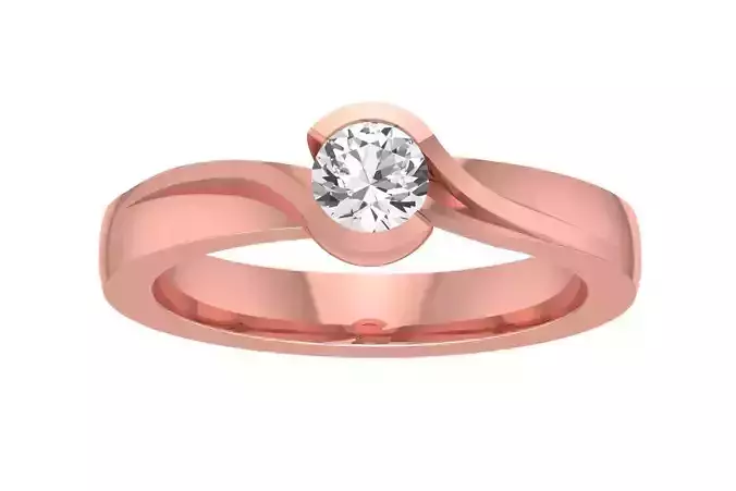 Women Engagement Solitaire Rings