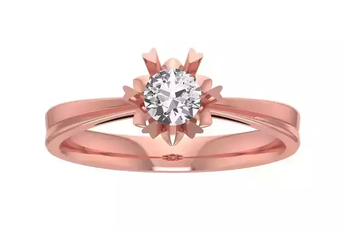 Women Engagement Solitaire Rings