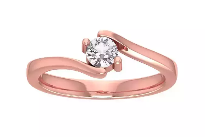 Women Engagement Solitaire Rings