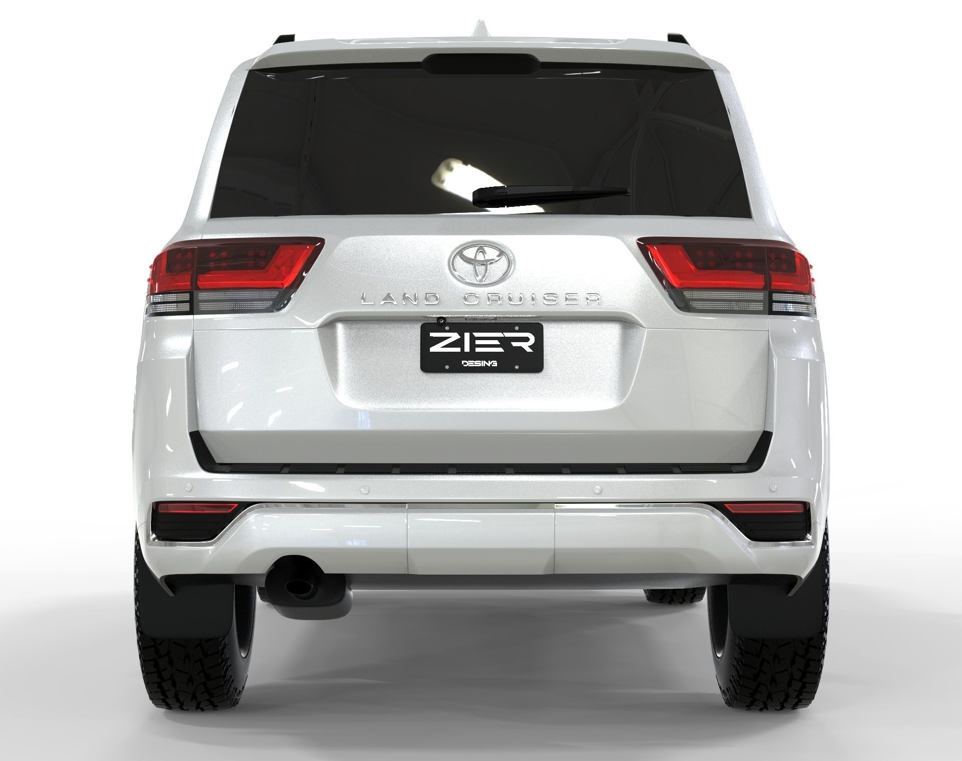 Toyota Land Cruiser 300 2023 3D model_3