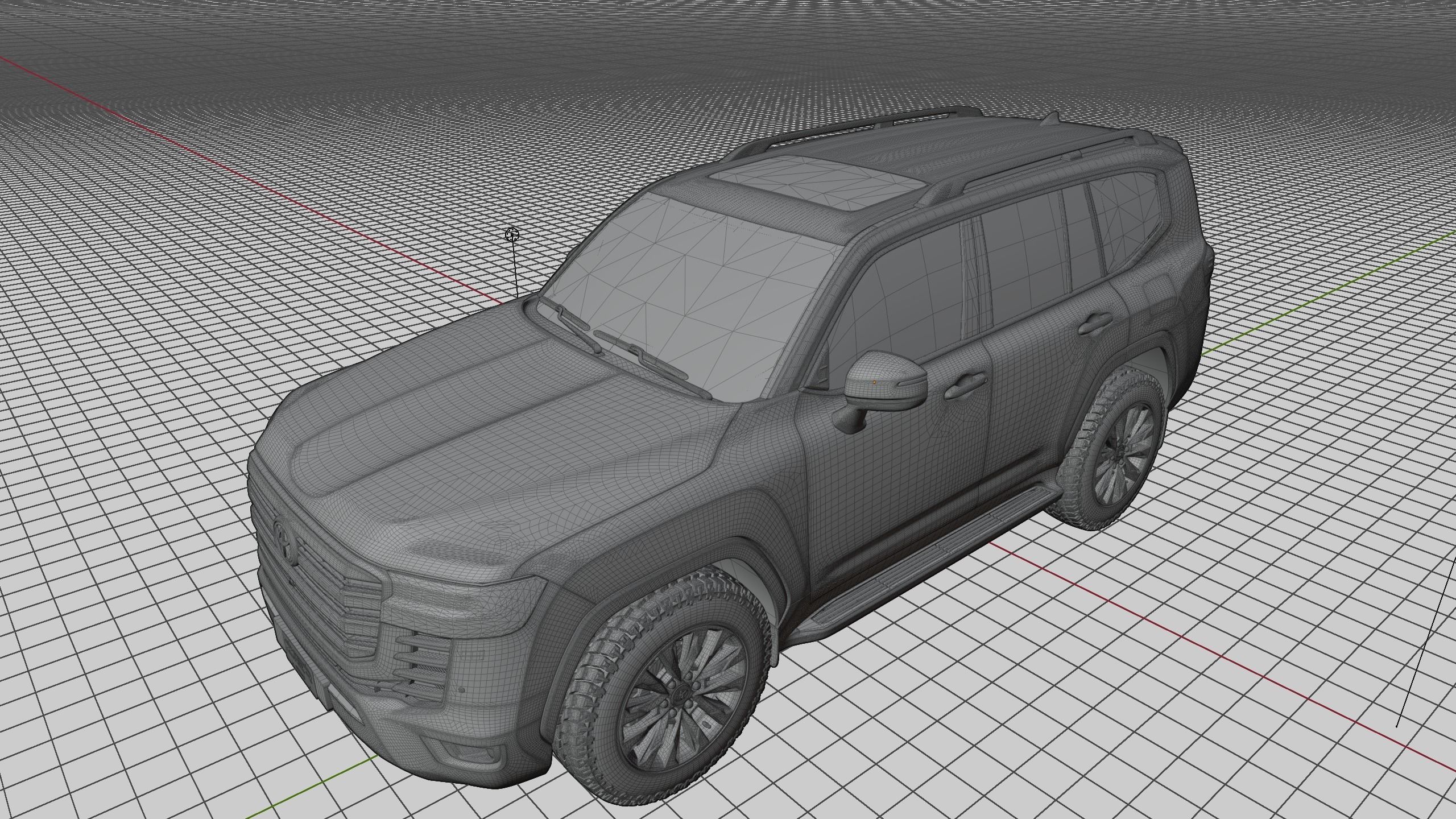 Toyota Land Cruiser 300 2023 3D model_14