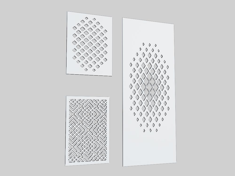 CNC 3Dpanels 2 Free 3D model_2