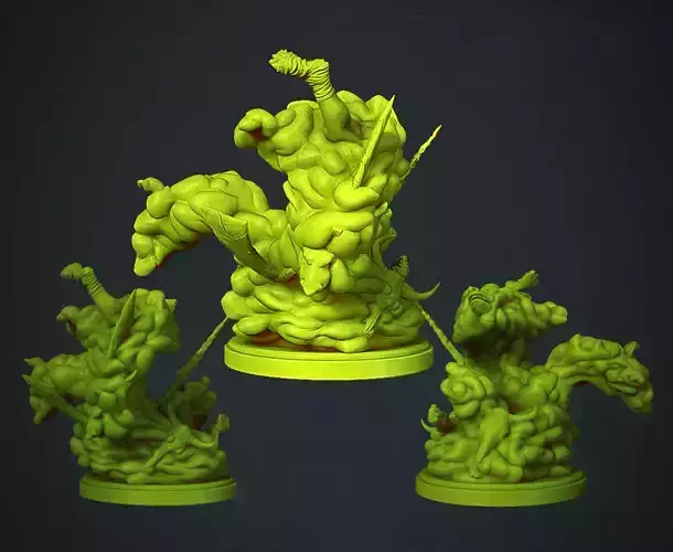 Jelly monster miniature 