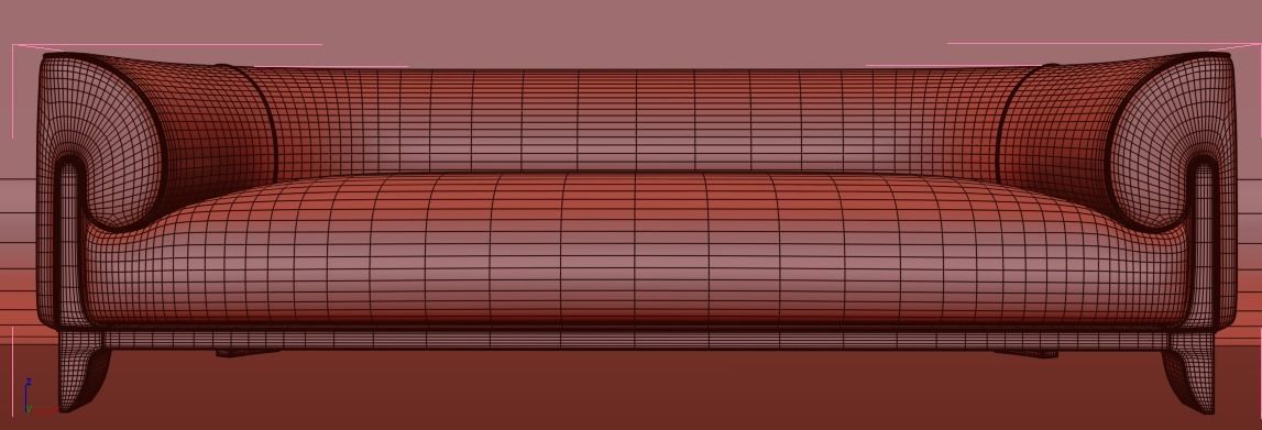 Christophe Delcourt Bob Sofa 3D model_2