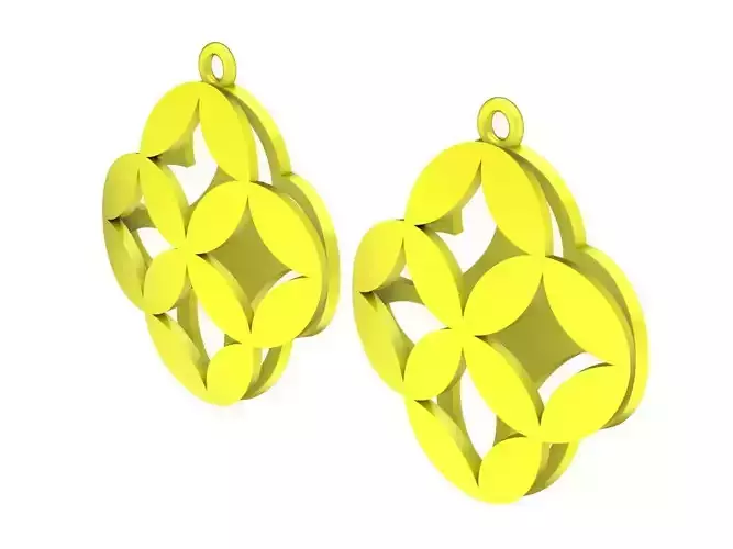 5935 chinese  money coins errings