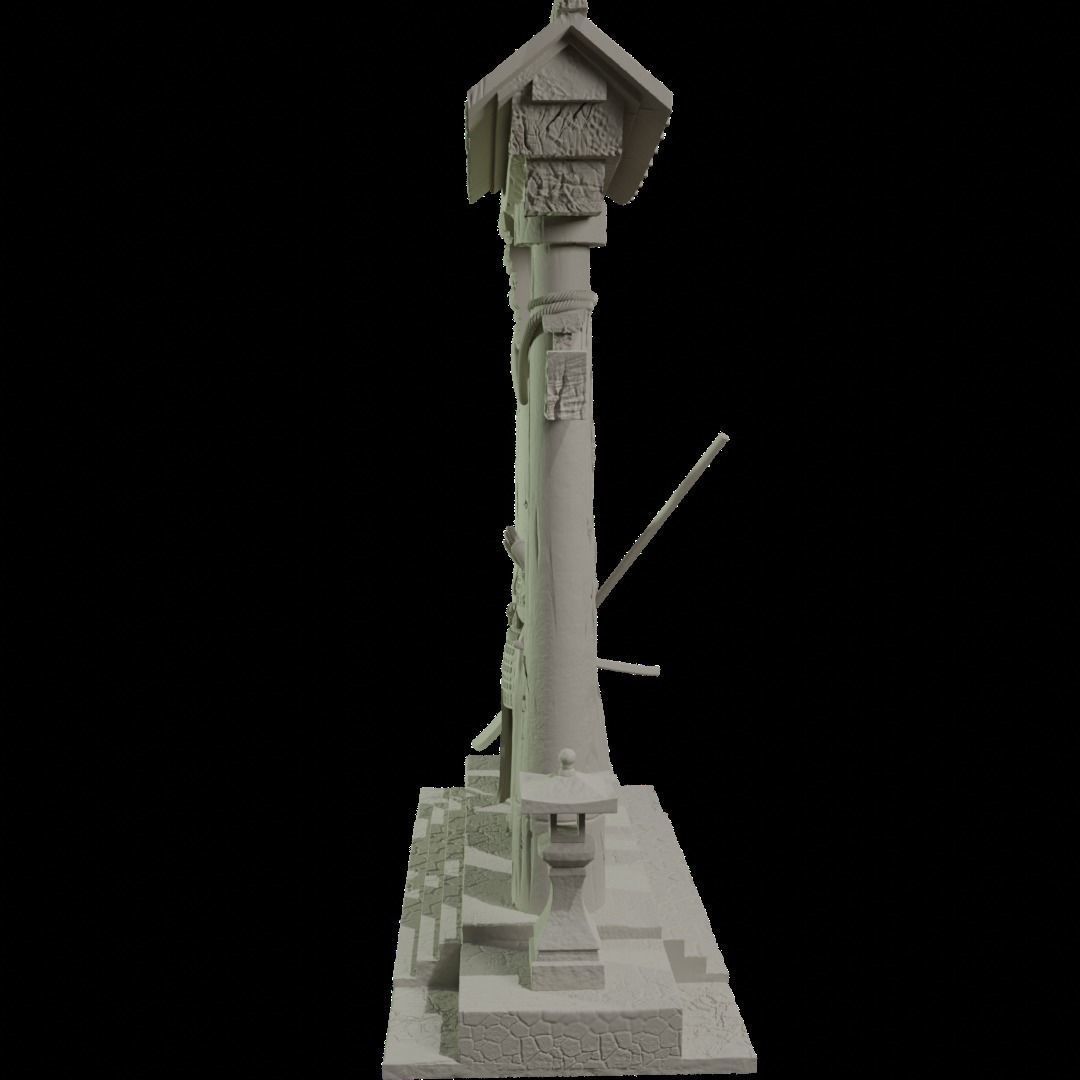 SOHEI MONK 3D print model_2