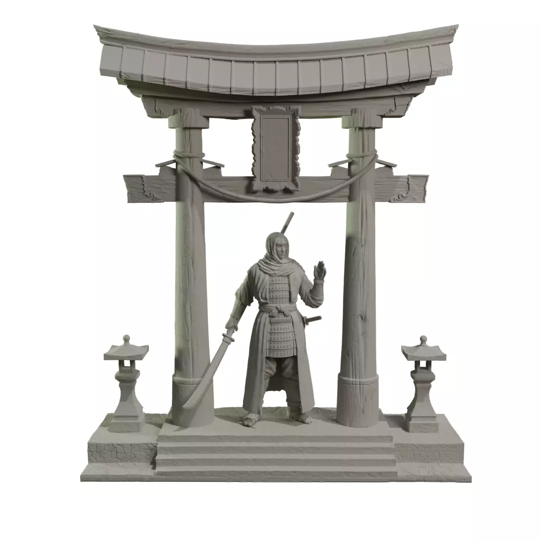 SOHEI MONK 3D print model_0