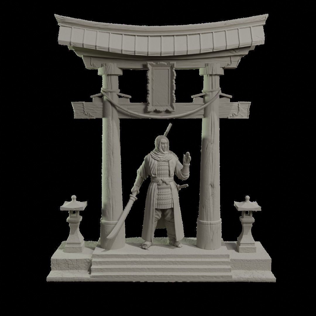 SOHEI MONK 3D print model_6