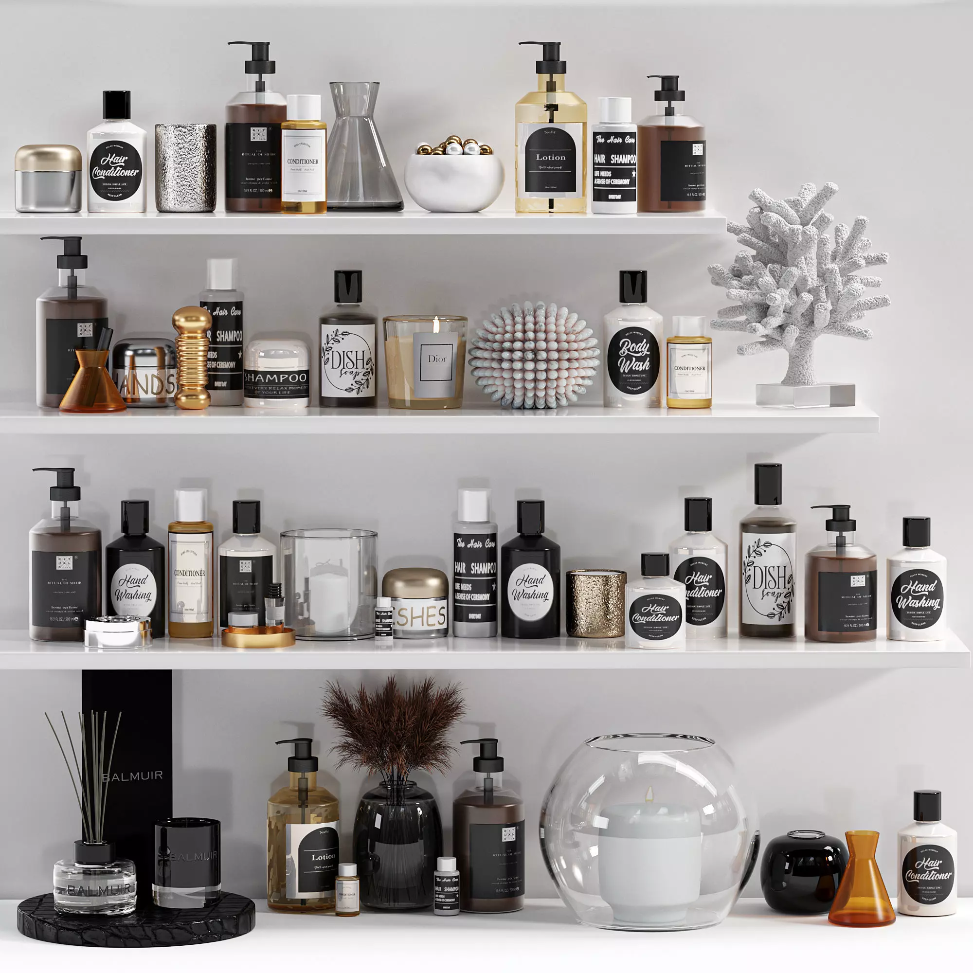  Bathroom Accessories 3D model_0