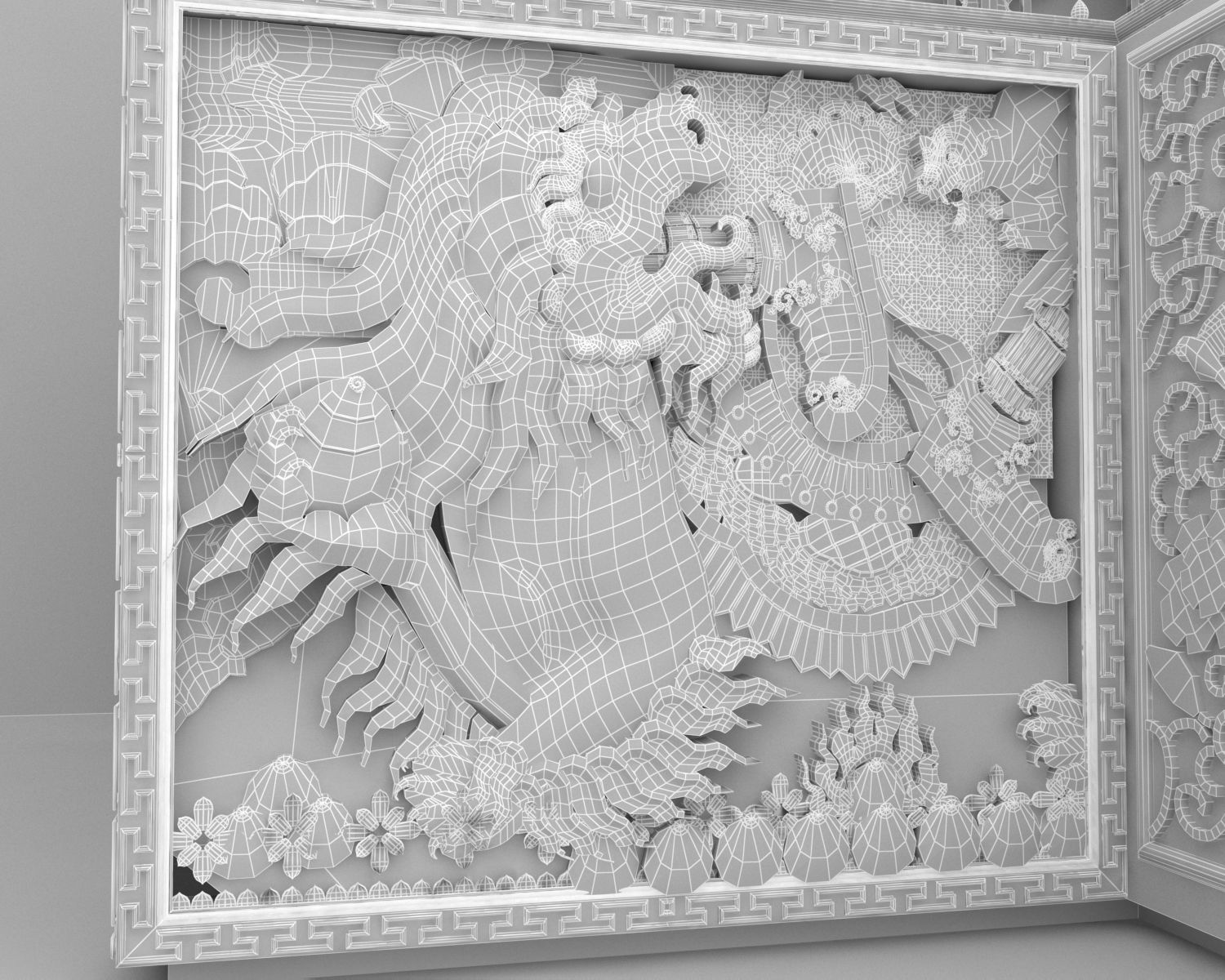 Tibetan alter-Chesum 3D model_7