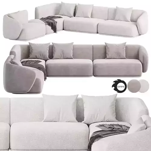 RENE Sofa by Meridiani