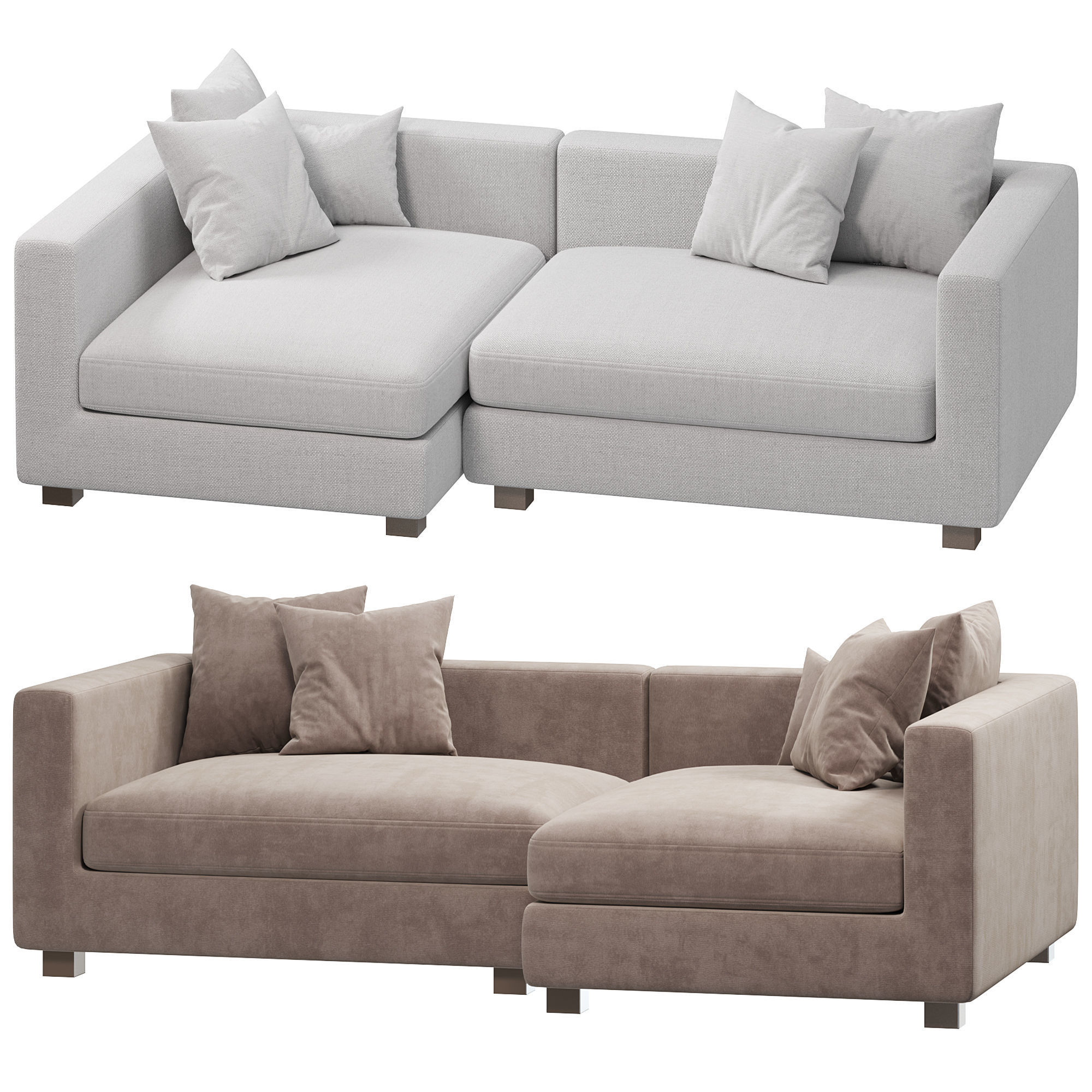 NEBULA LIGHT SOFA by 100mileny 3D model_1