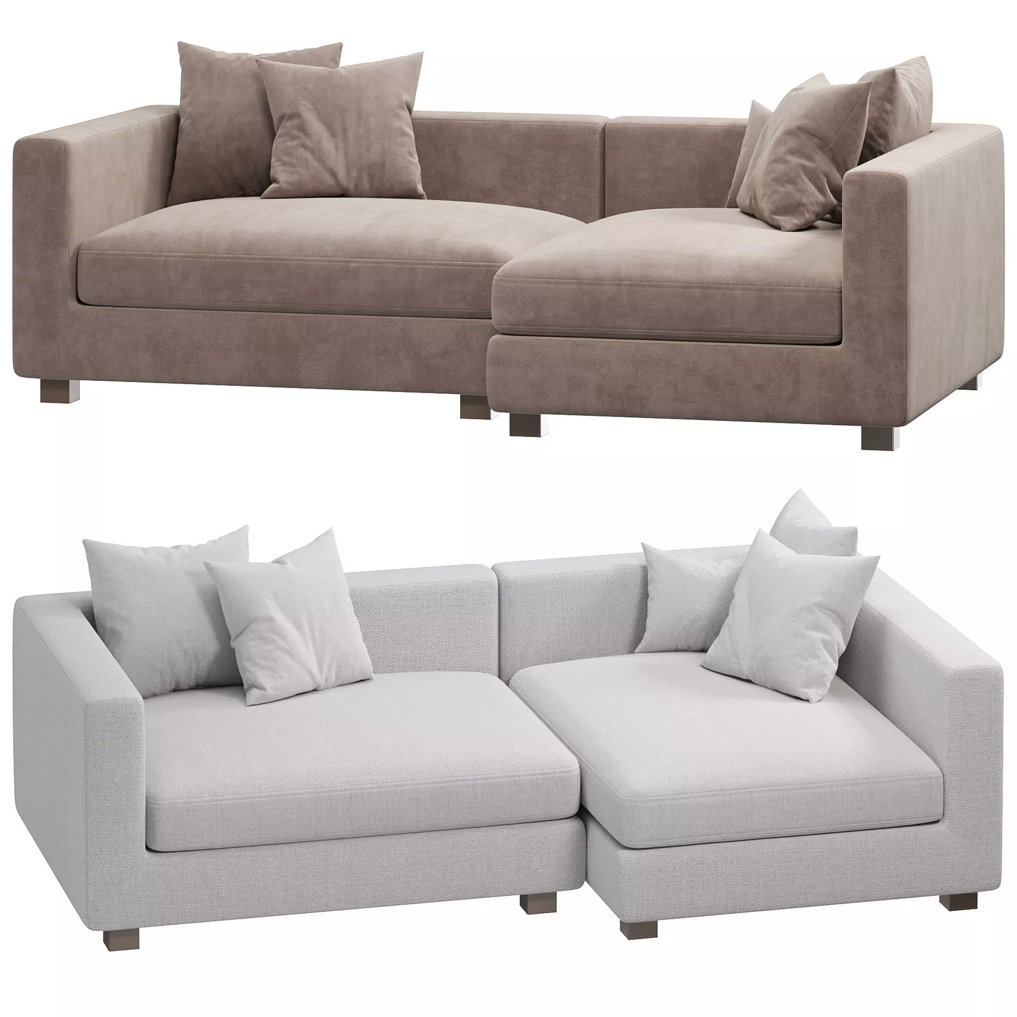 NEBULA LIGHT SOFA by 100mileny 3D model_0