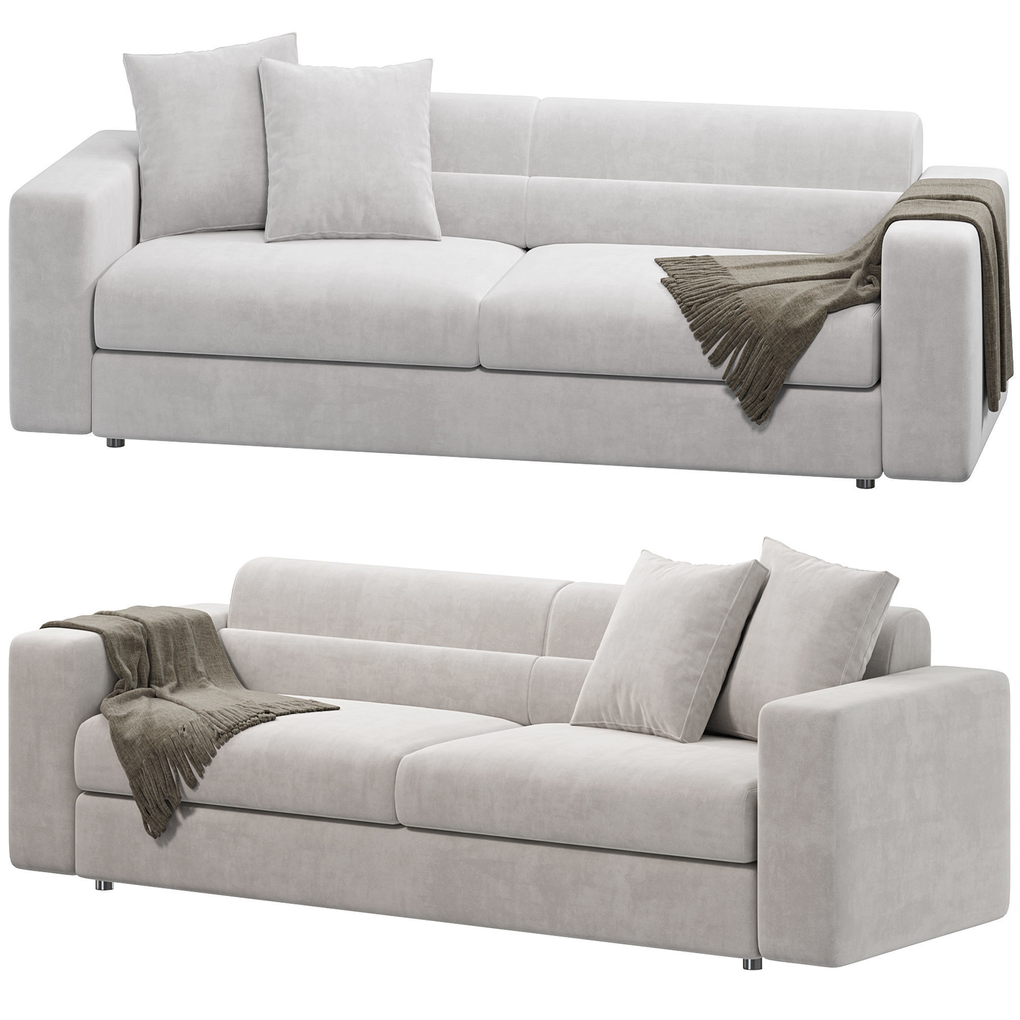 PETIT QUACK sofa by HUNDREDMILE 3D model_1