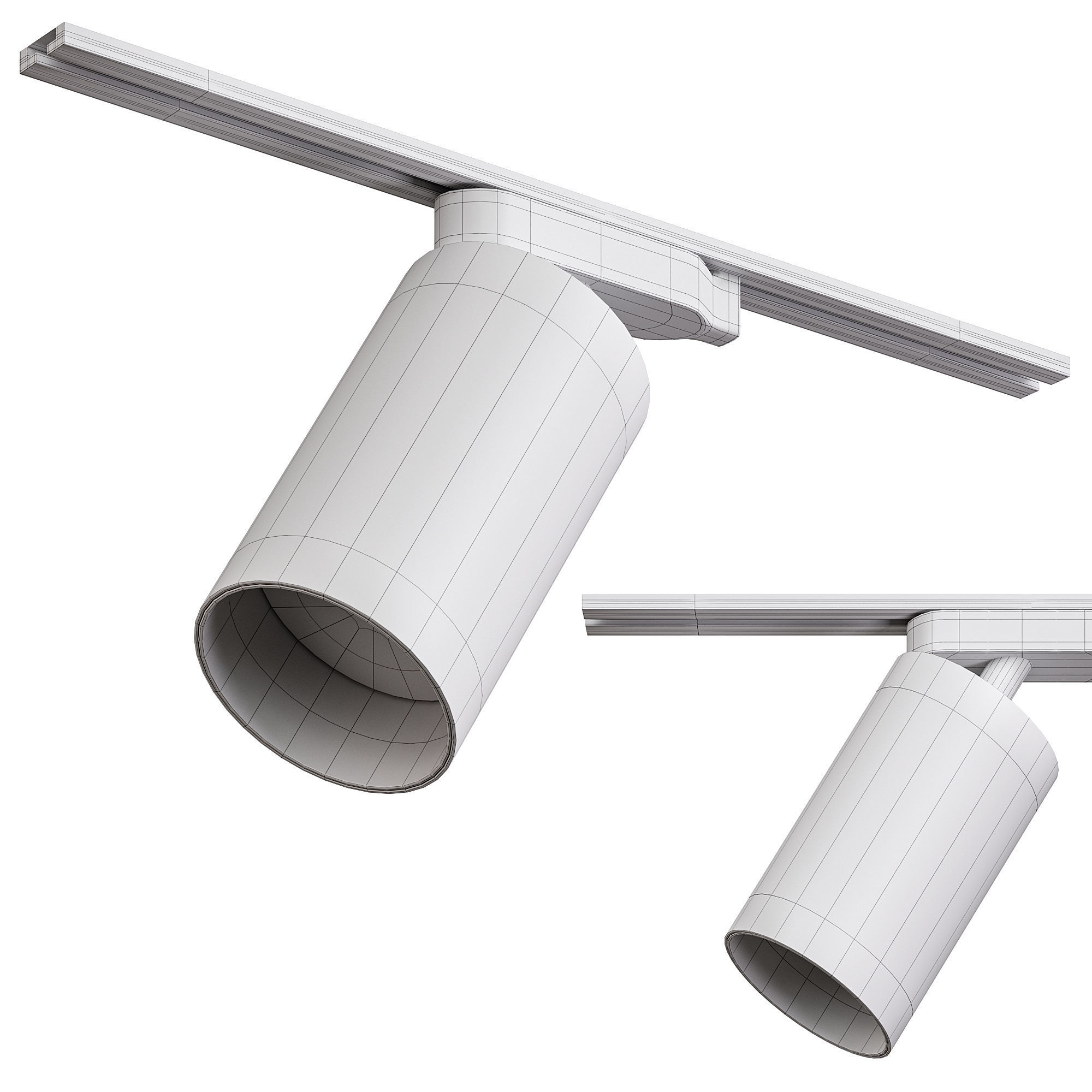 Bohemia empir style spy track black net 3D model_2