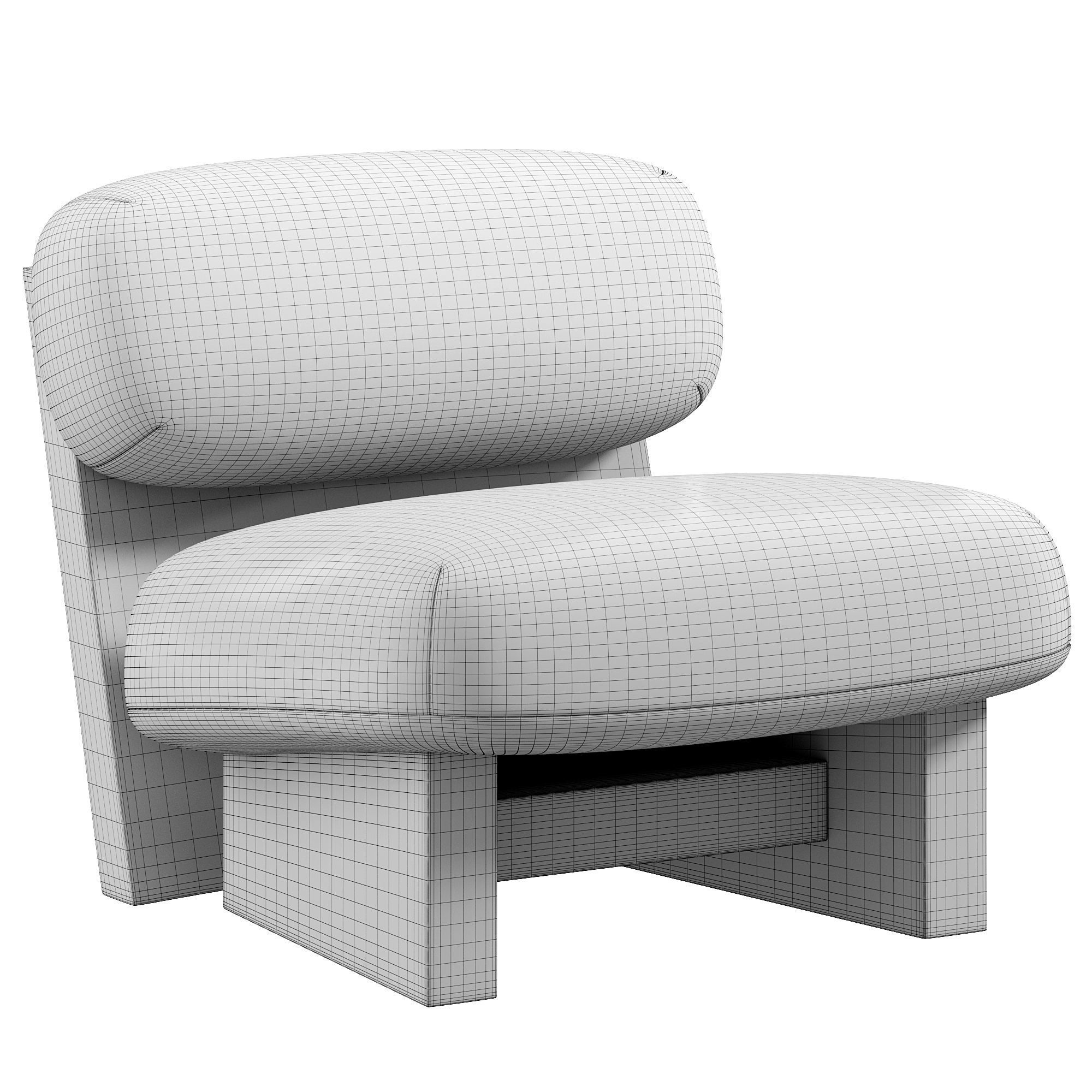Jia Chair by Gabriel Abraham 3D model_2