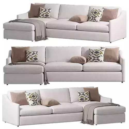 Branson Two Piece Sectional with Chaise