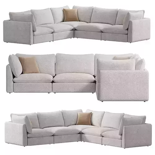 Owen Five Piece corner Sectional Sofa