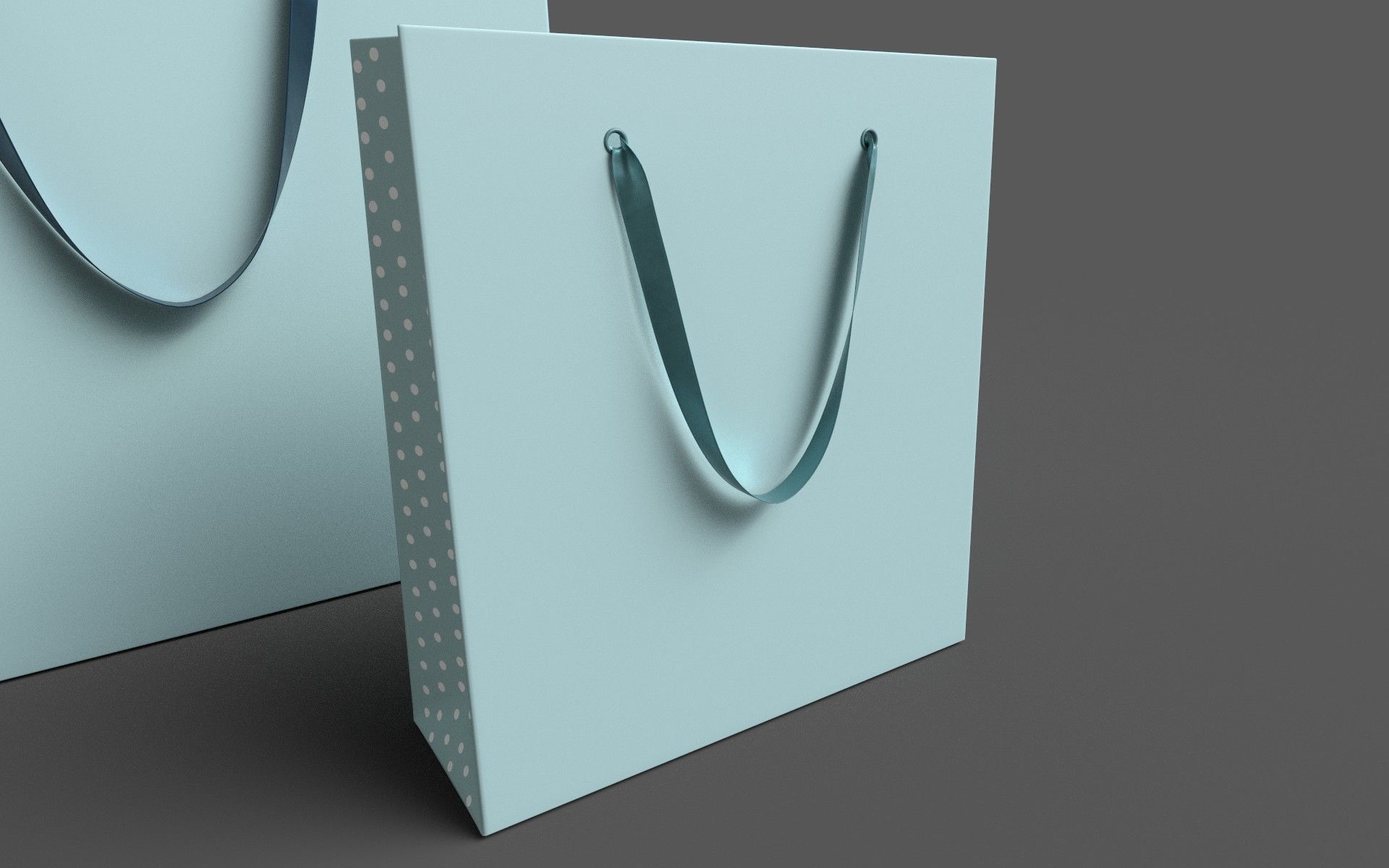 Shopping bags 3D model_3