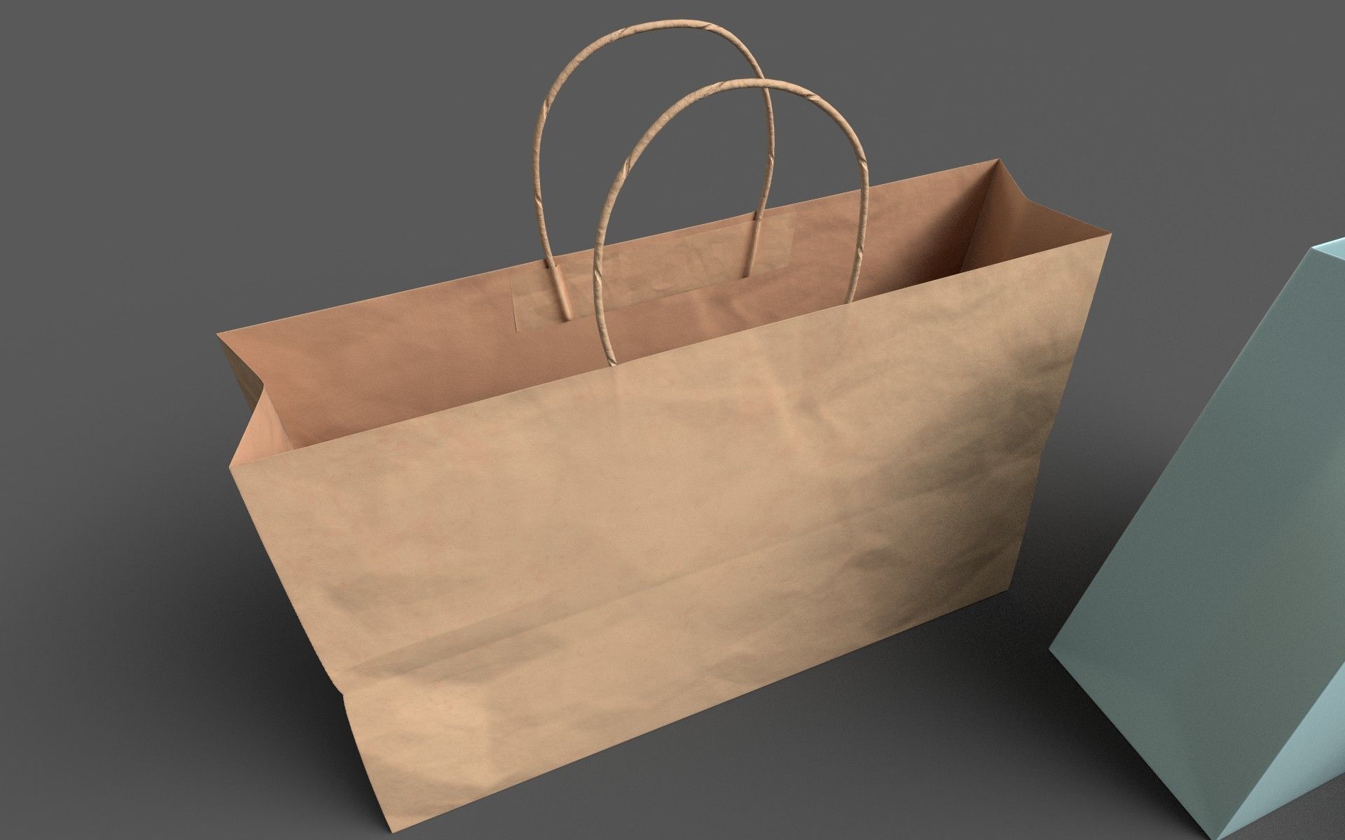 Shopping bags 3D model_1