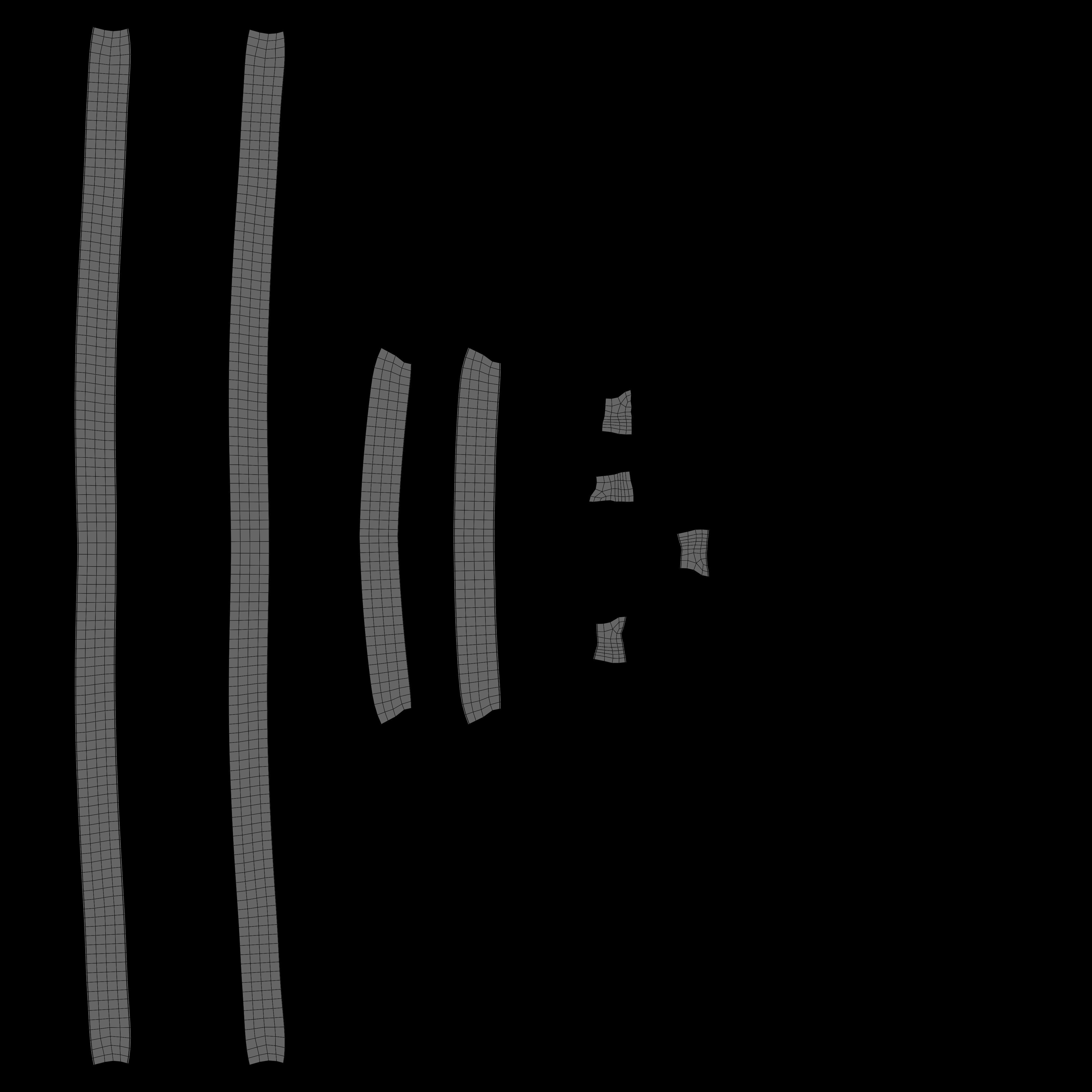 Shopping bags 3D model_10