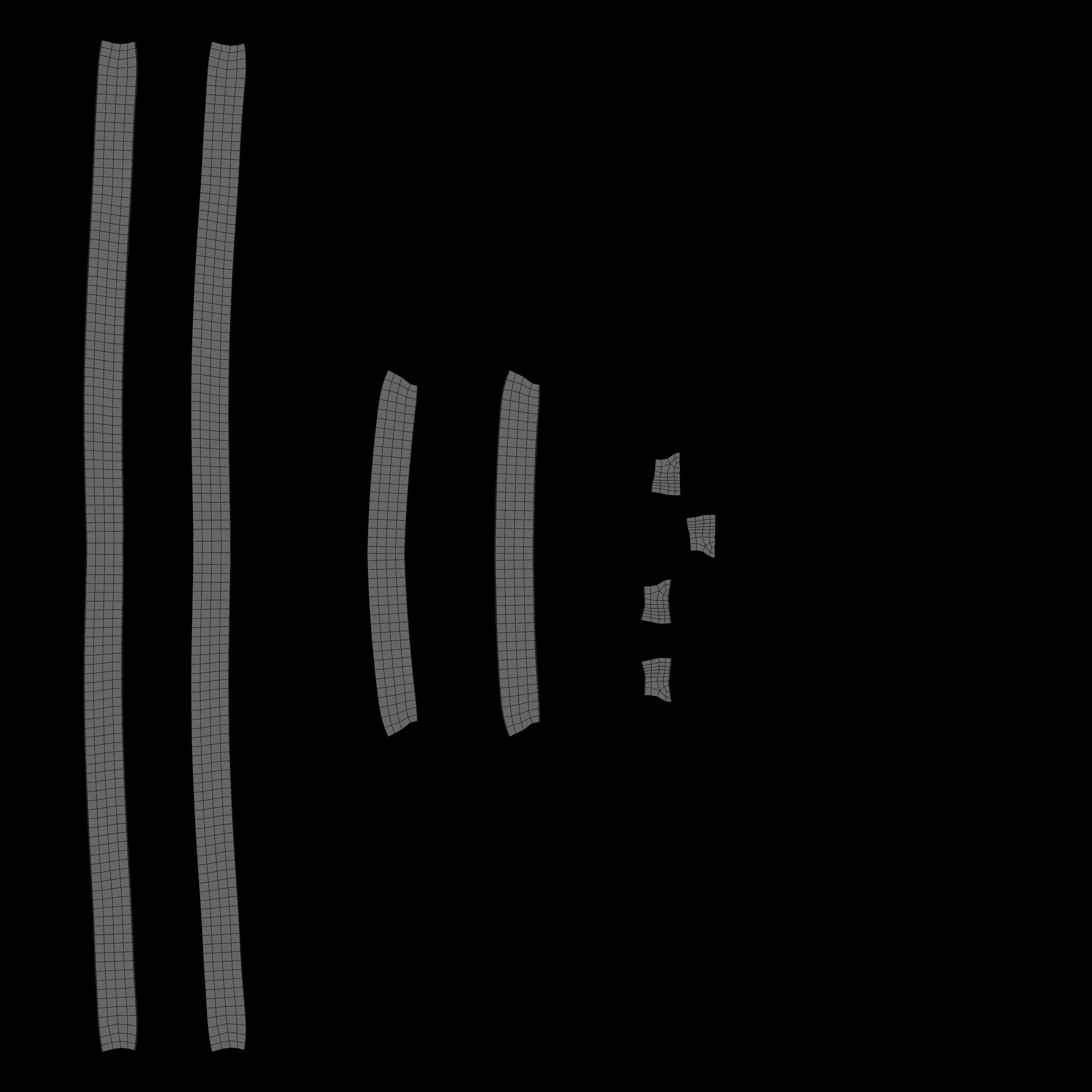 Shopping bags 3D model_9