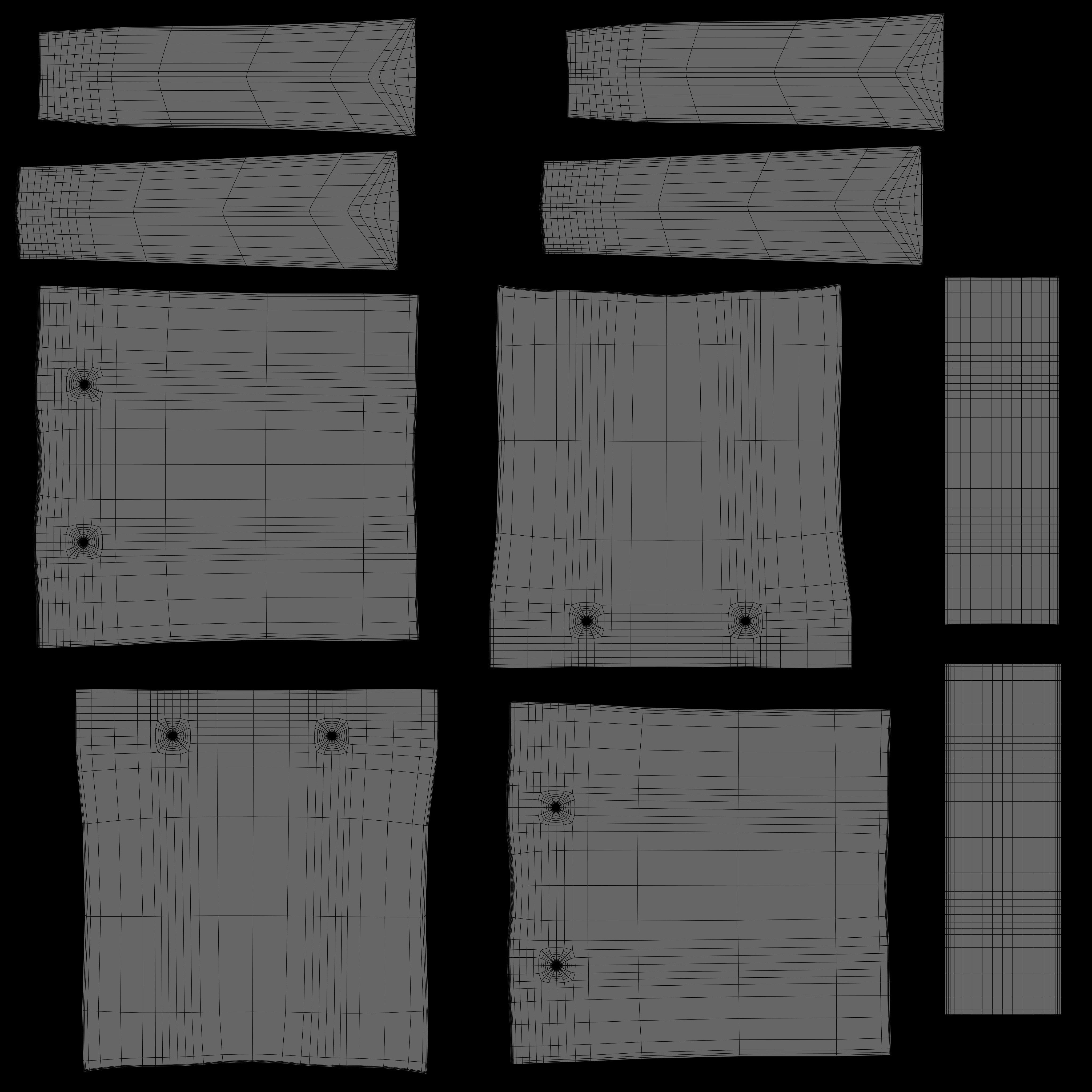 Shopping bags 3D model_13