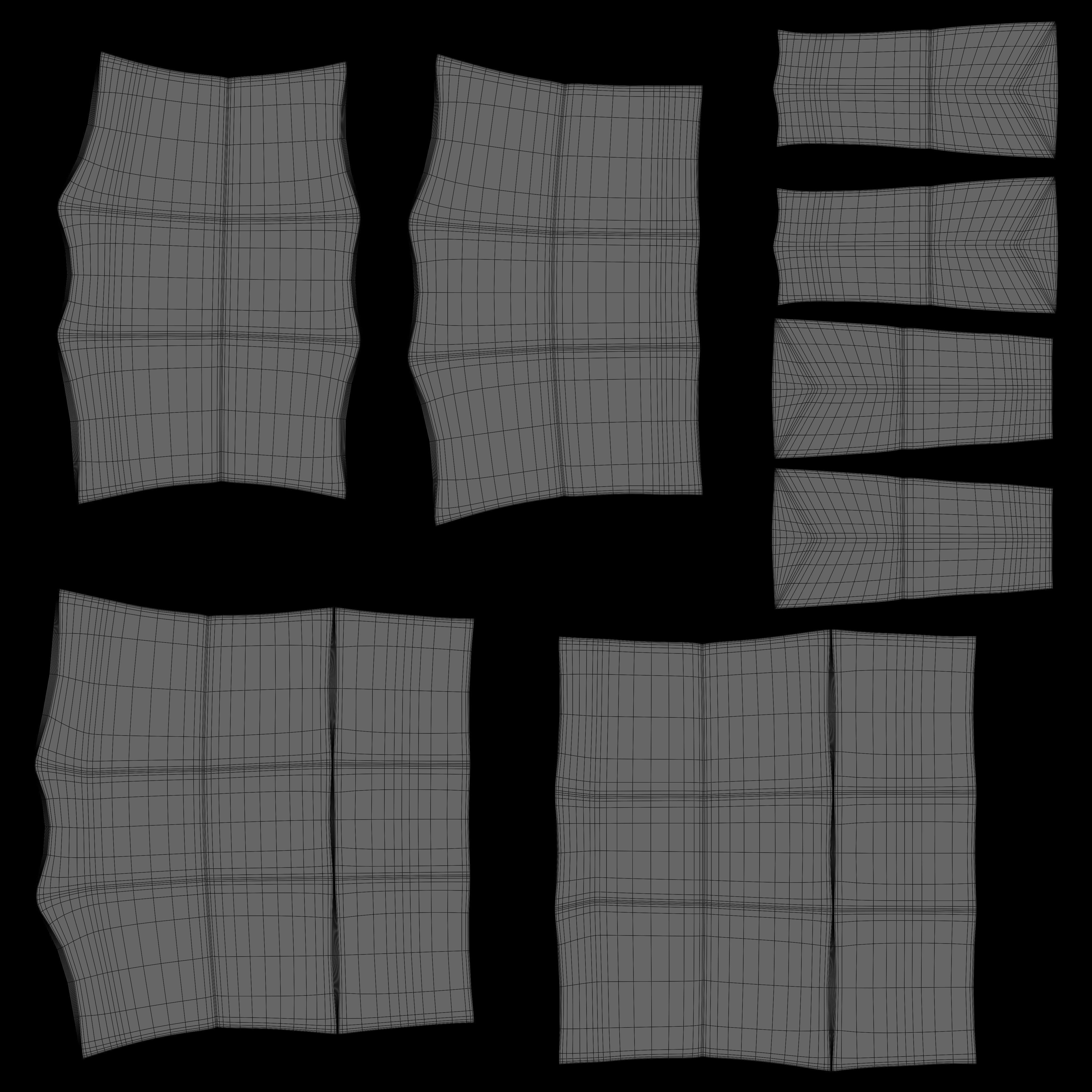 Shopping bags 3D model_18