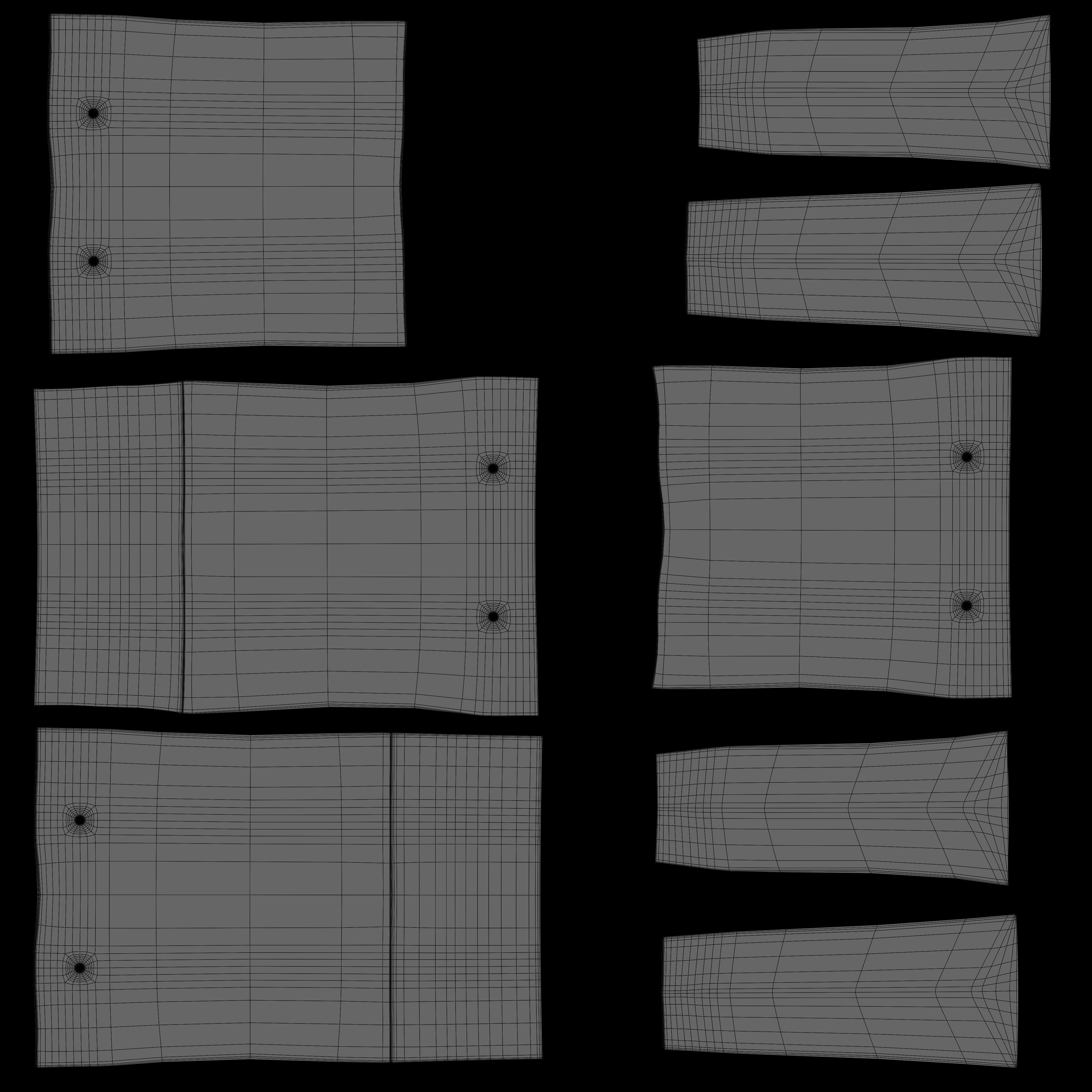 Shopping bags 3D model_20