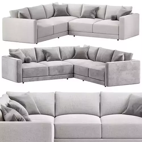 Halden Three Piece Corner Sectional 