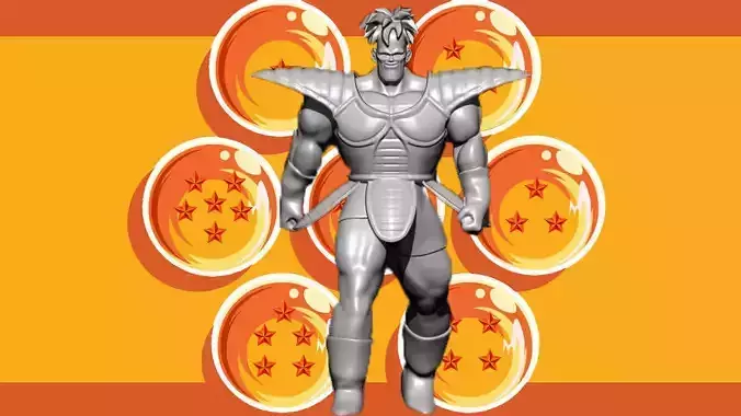 RECOOME - GINYU FORCE - DRAGONBALL - SPLIT PART 3D print model
