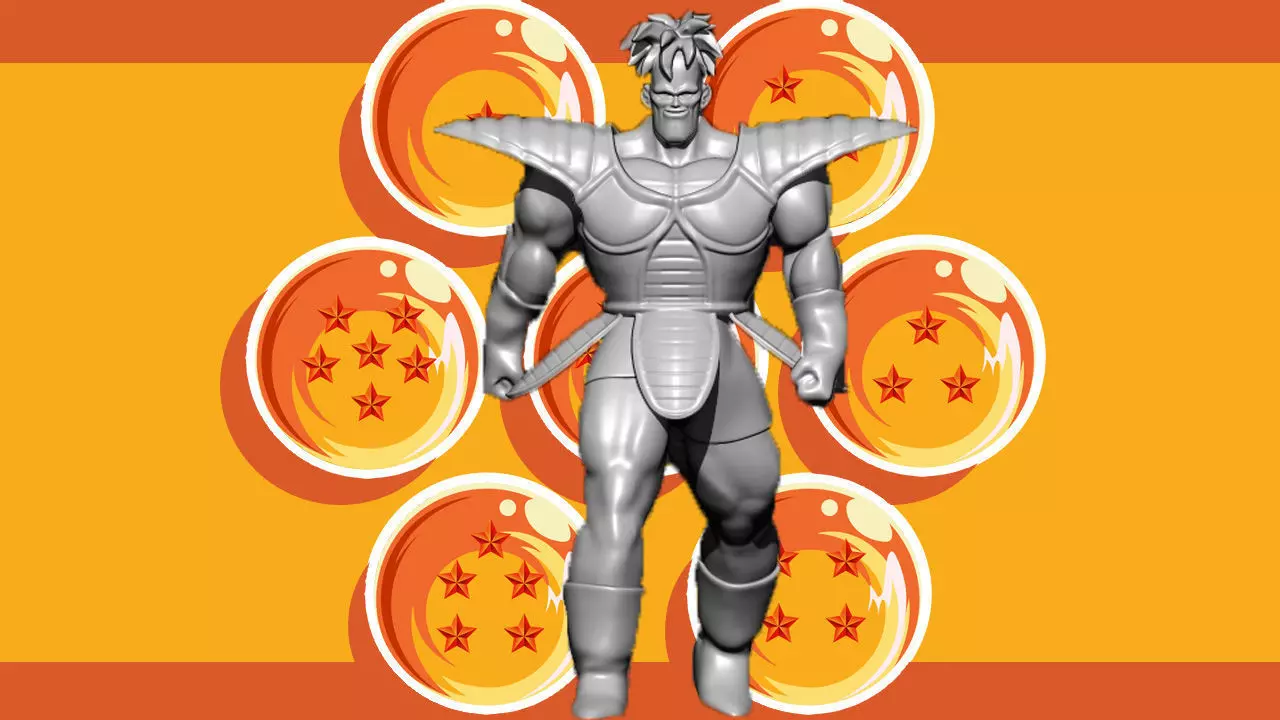 RECOOME - GINYU FORCE - DRAGONBALL - SPLIT PART 3D print model_0