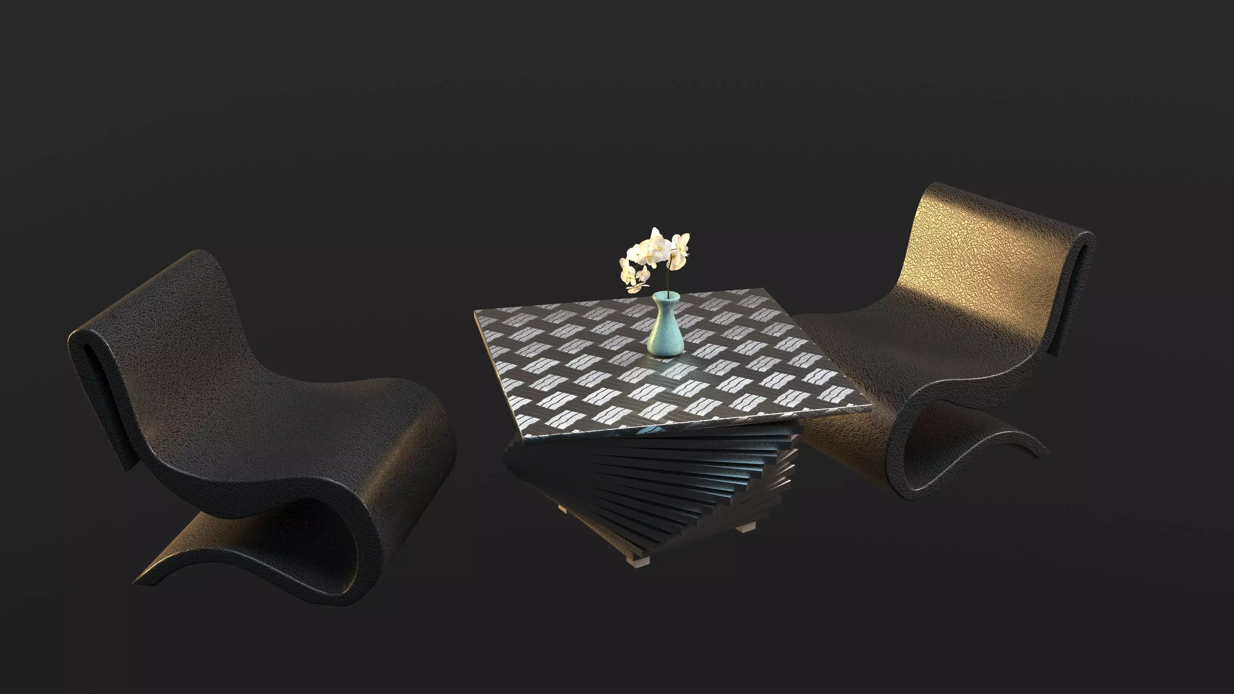 Room loft 3D model_0