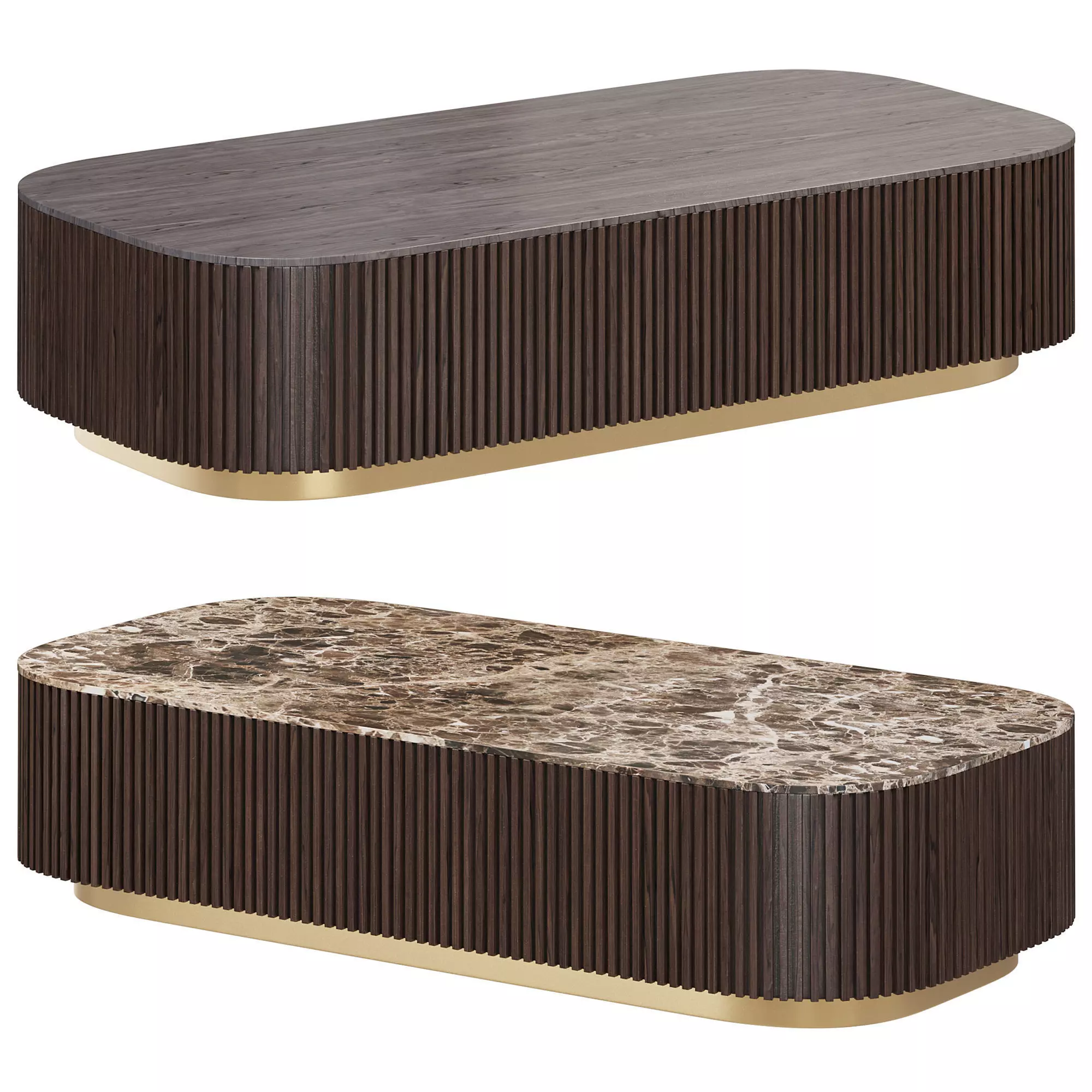 finnley coffee table by arhaus 3D model_0